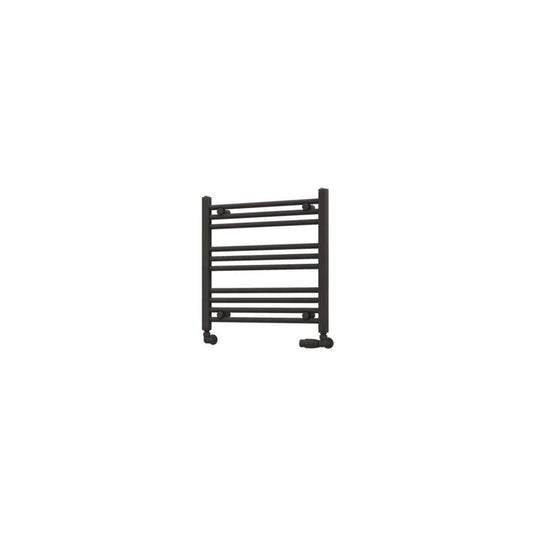 Eastbrook Wingrave 600 x 600mm Straight Towel Multirail Matt Anthracite | 89.0669