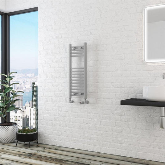 Eastbrook Wingrave 800 x 300mm Straight Towel Multirail Matt Grey | 89.1415