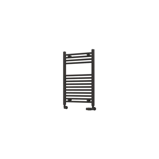 Eastbrook Wingrave 800 x 500mm Straight Towel Multirail Matt Anthracite | 89.0073