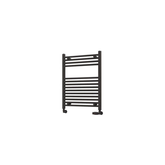 Eastbrook Wingrave 800 x 600mm Straight Towel Multirail Matt Anthracite | 89.0078