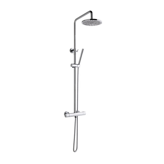 Eastbrook Winslade Adjustable Height Thermostatic Shower Pole Chrome | 56.2069