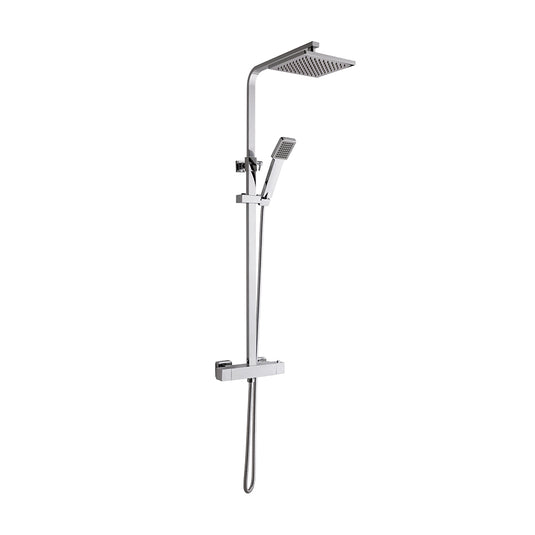 Eastbrook Winterbourne Adjustable Height Thermostatic Shower Pole Chrome | 56.2068