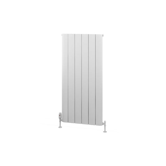 Eastbrook Withington 1200 x 565mm Aluminium Radiator Matt White | 89.0933