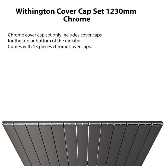 Eastbrook Withington 1230mm Cover Cap Set Chrome | 89.0846