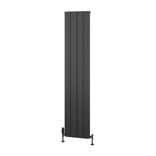 Eastbrook Withington 1800 x 375mm Aluminium Radiator Matt Anthracite | 89.0140