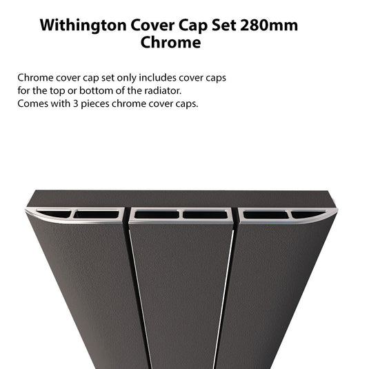 Eastbrook Withington 280mm Cover Cap Set Chrome | 89.0168