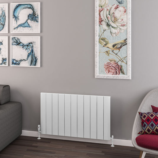 Eastbrook Withington 600 x 1040mm Aluminium Radiator Matt White | 89.0770