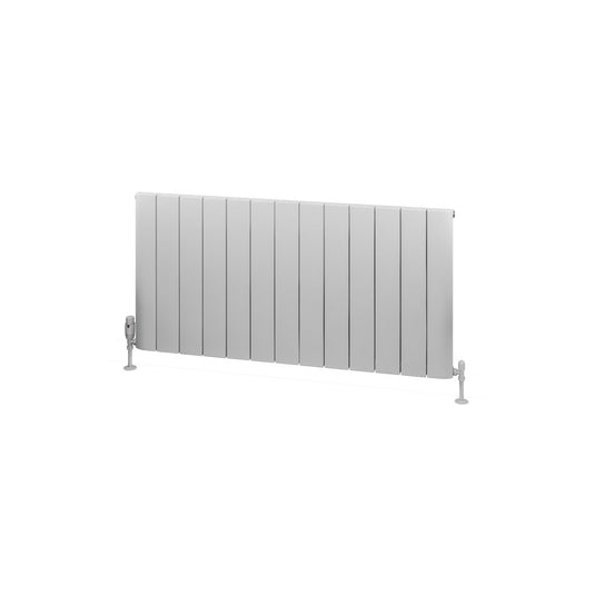 Eastbrook Withington 600 x 1230mm Aluminium Radiator Matt White | 89.0771