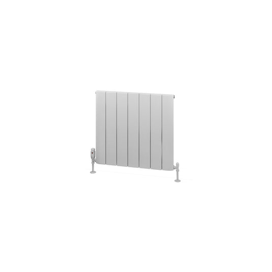 Eastbrook Withington 600 x 660mm Aluminium Radiator Matt White | 89.0768