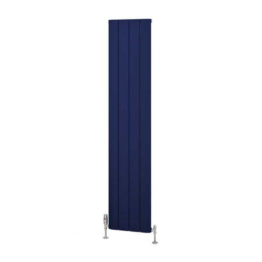 Eastbrook Withington Aluminium Radiator 1800x375mm Matt Cobalt Blue | 89.1609