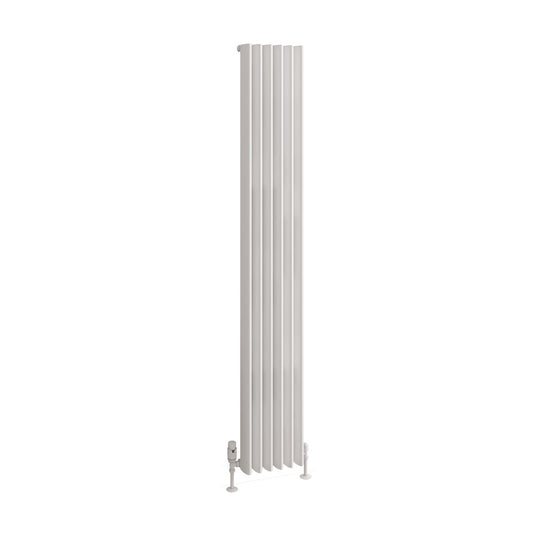 Eastbrook Witney 1800 x 280mm Aluminium Radiator Matt White | 89.0265