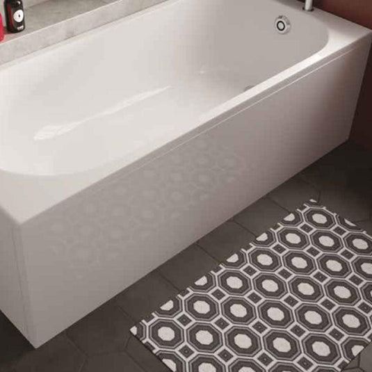 The White Space Front Bath Panel - 1700mm - White - Envy Bathrooms Ltd