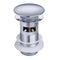 Emerald Slotted Sprung Plug Basin Waste with Large Cover | Chrome | WF1C