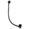 Emerald Sprung Plug Bath Waste | Black | BF2K