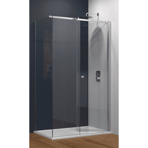 Envy HapiEclipse 1000mm In-Out Corner Pivot Door - Black - Envy Bathrooms Ltd