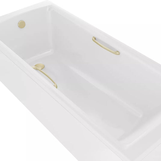 Rockall Bath Grips Pair Brushed Brass | 42.1207
