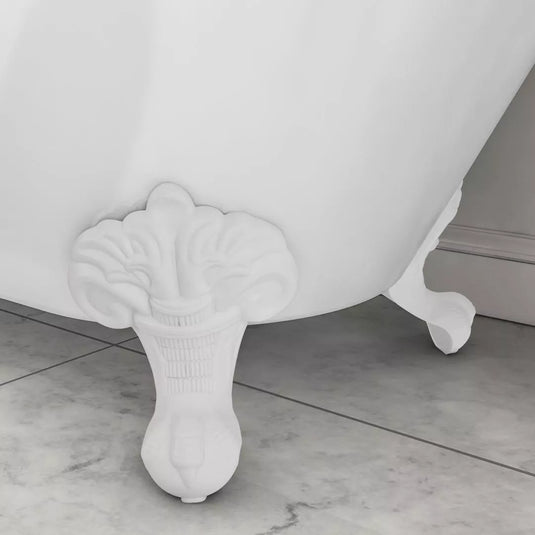 Eastbrook Richmond Freestanding Bath Legs Set of 4 White | 33.0032