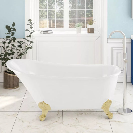 Eastbrook Richmond Freestanding Bath Legs Brushed Brass | 33.0034