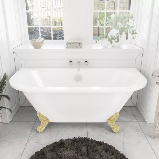 Eastbrook Richmond Freestanding Bath Legs Brushed Brass | 33.0034