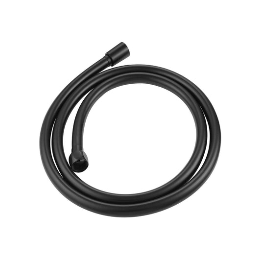 Flova 1.5m Smooth PVC Shower Hose – Matt Black - MB-KI201D - Envy Bathrooms Ltd