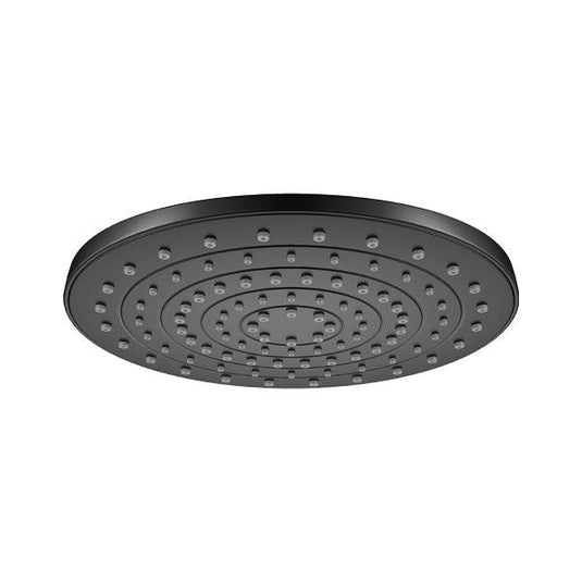 Flova 225mm ABS Rainshower – Matt Black - MB-KI020B - Envy Bathrooms Ltd