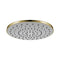 Flova 225mm ABS Rainshower | Brushed Brass | BRB-KI020B