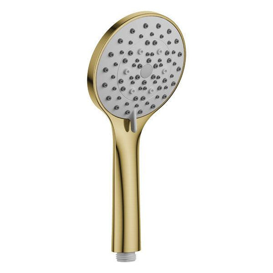 Flova 5-Function ABS Handshower – Brushed Brass - BRB-KI573 - Envy Bathrooms Ltd
