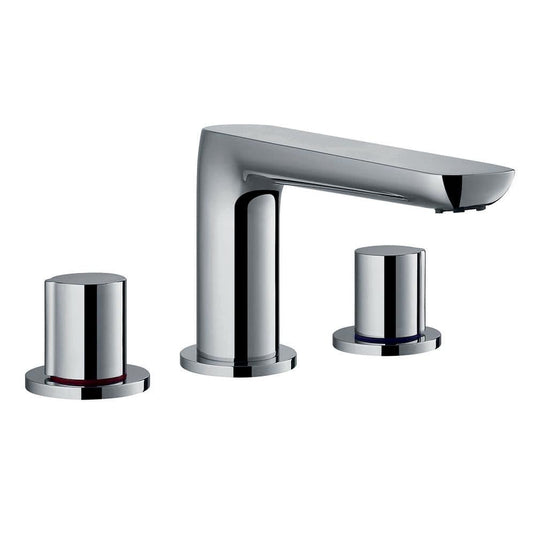 Flova Allore 3 Hole Deck Mounted Bath Mixer Tap AL3HBF - Envy Bathrooms Ltd