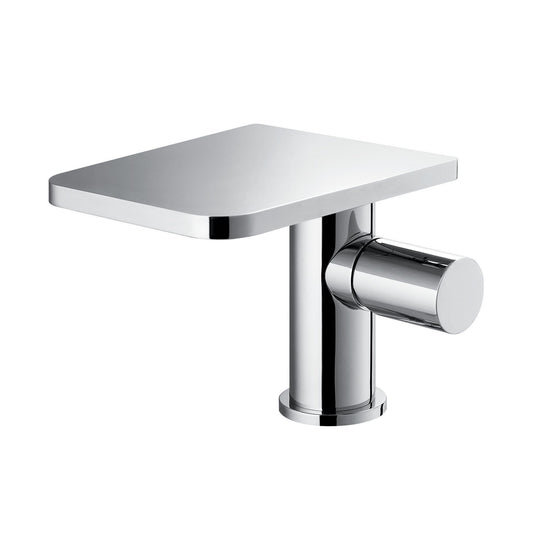 Flova Annecy Waterfall Mono Basin Mixer Tap with Clicker Waste ANBAS - Envy Bathrooms Ltd