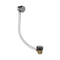Flova Bath Overflow Filler With Clicker Waste |  Gun Metal |  GM-BF1865