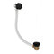 Flova Bath Overflow Filler With Clicker Waste |  Matt Black |  MB-BF1865
