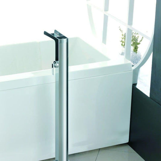 Flova Cascade Floor Standing Waterfall Bath Mixer Tap CAFMBF - Envy Bathrooms Ltd