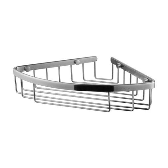 Flova Coco 205mm Corner Rack – Brushed Nickel - BN-RA8936 - Envy Bathrooms Ltd