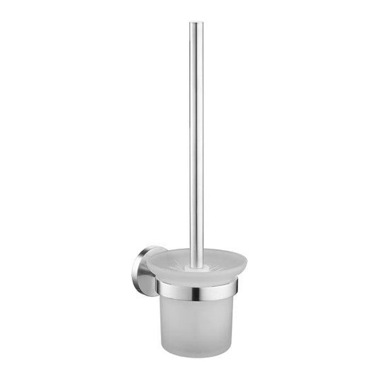 Flova Coco Toilet Brush And Holder – Diamond Chrome - CO8906-21 - Envy Bathrooms Ltd