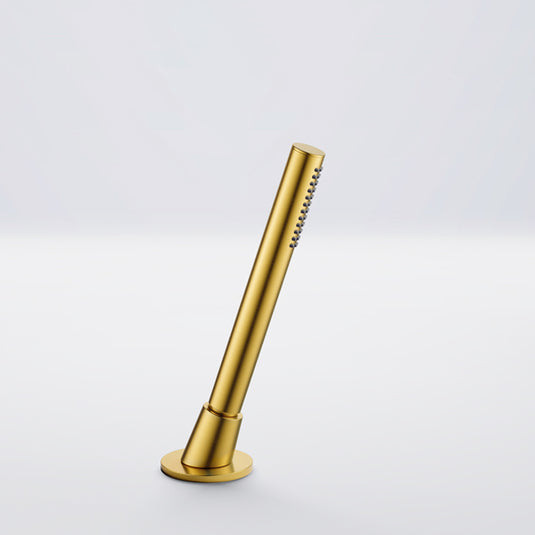 Flova Deck-Mounted Pull Out Shower Set Brushed Gold | BG-ANDMS - Envy Bathrooms Ltd