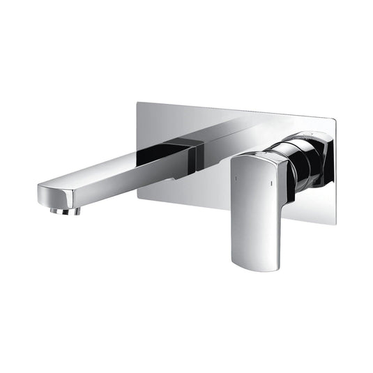 Flova Dekka 2-Hole Concealed Basin Mixer Tap Finishing Set – Diamond Chrome - DE2HBAS-TRIM - Envy Bathrooms Ltd