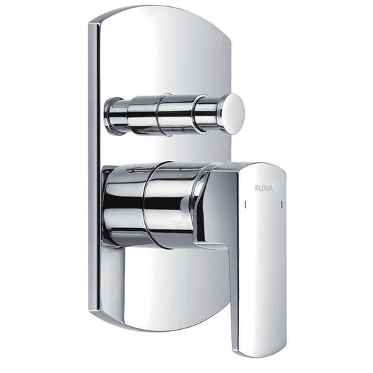 Flova Dekka Concealed Manual Shower Valve with 2-Way Diverter DESHVO/DIV - Envy Bathrooms Ltd