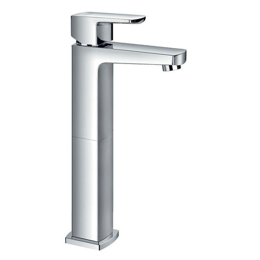 Flova Dekka Tall Mono Basin Mixer Tap with Clicker Waste DETBAS - Envy Bathrooms Ltd