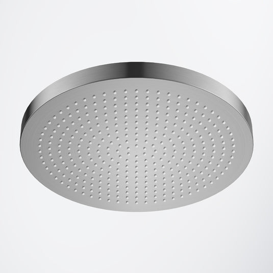 Flova Design DripFree Round Rainshower Brushed Nickel | BN-KI058 - Envy Bathrooms Ltd