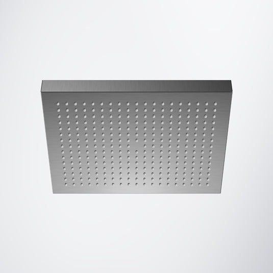 Flova Design DripFree Square Rainshower Gun Metal | GM-KI057 - Envy Bathrooms Ltd