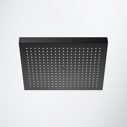 Flova Design DripFree Square Rainshower Matt Black | MB-KI057 - Envy Bathrooms Ltd