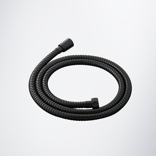 Flova Double Lock 1.5m Shower Hose Matt Black | MB-KI200D - Envy Bathrooms Ltd