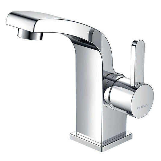 Flova Essence Cloakroom Mono Basin Mixer Tap with Clicker Waste ESSBAS - Envy Bathrooms Ltd