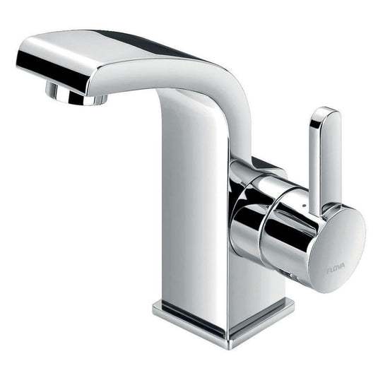 Flova Essence Mono Basin Mixer Tap with Clicker Waste ESBAS - Envy Bathrooms Ltd