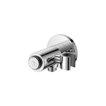 Flova GoClick Handset Holder With Flow Control – Round - KI124GO-V - Envy Bathrooms Ltd