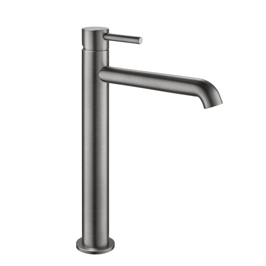 Flova Levo 308mm Single Lever Basin Mixer Tap – Gun Metal - GM-LVTBAS-20 - Envy Bathrooms Ltd