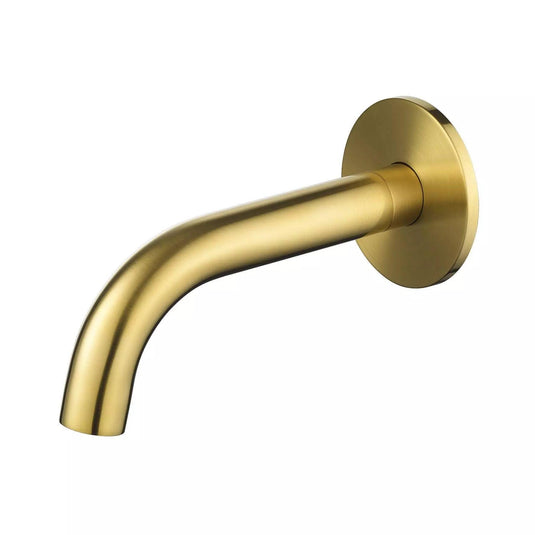 Flova Levo Bath Spout Tap Brushed Brass BB-LVSPOUT - Envy Bathrooms Ltd