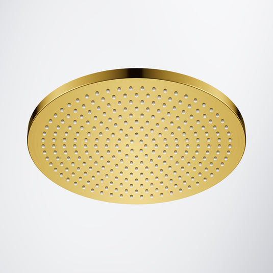 Flova Levo GoTurn Round Shower Pack Brushed Gold | BG-LVGT2PK2-RO - Envy Bathrooms Ltd