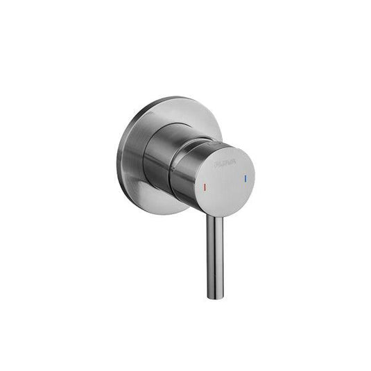 Flova Levo Single Outlet Manual Mixer – Brushed Nickel - BN-LVSHVOS - Envy Bathrooms Ltd