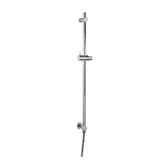 Flova Levo Slide Rail with Outlet Elbow & Adjustable Handset Holder LVSSWO - Envy Bathrooms Ltd